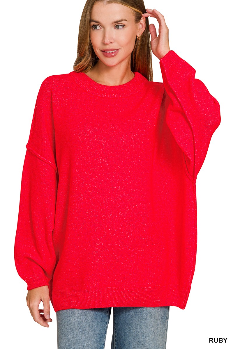 Cozy Midnights Oversized Sweater
