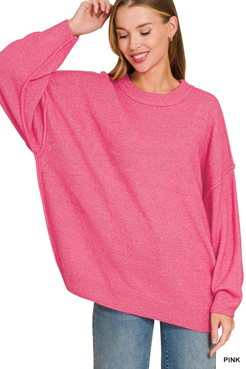 Cozy Midnights Oversized Sweater