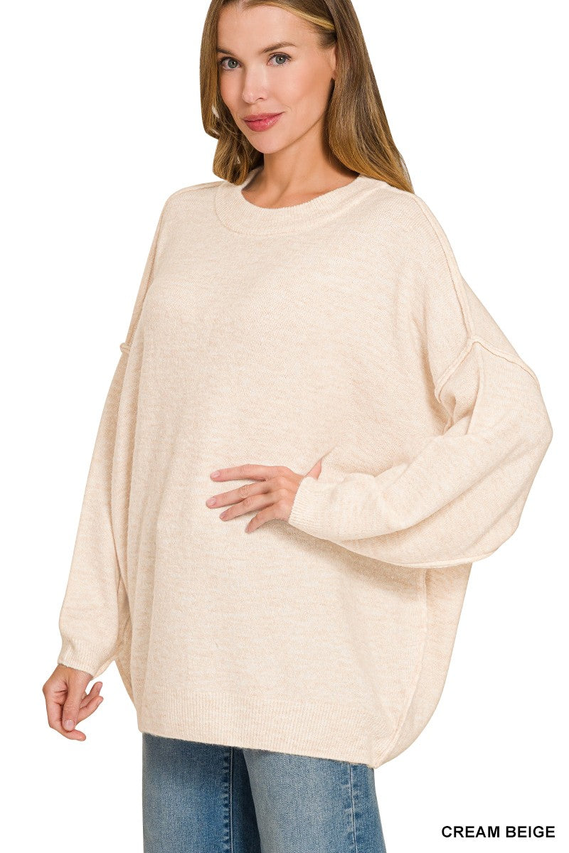 Cozy Midnights Oversized Sweater