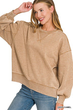 Afterglow Washed Fleece Pullover