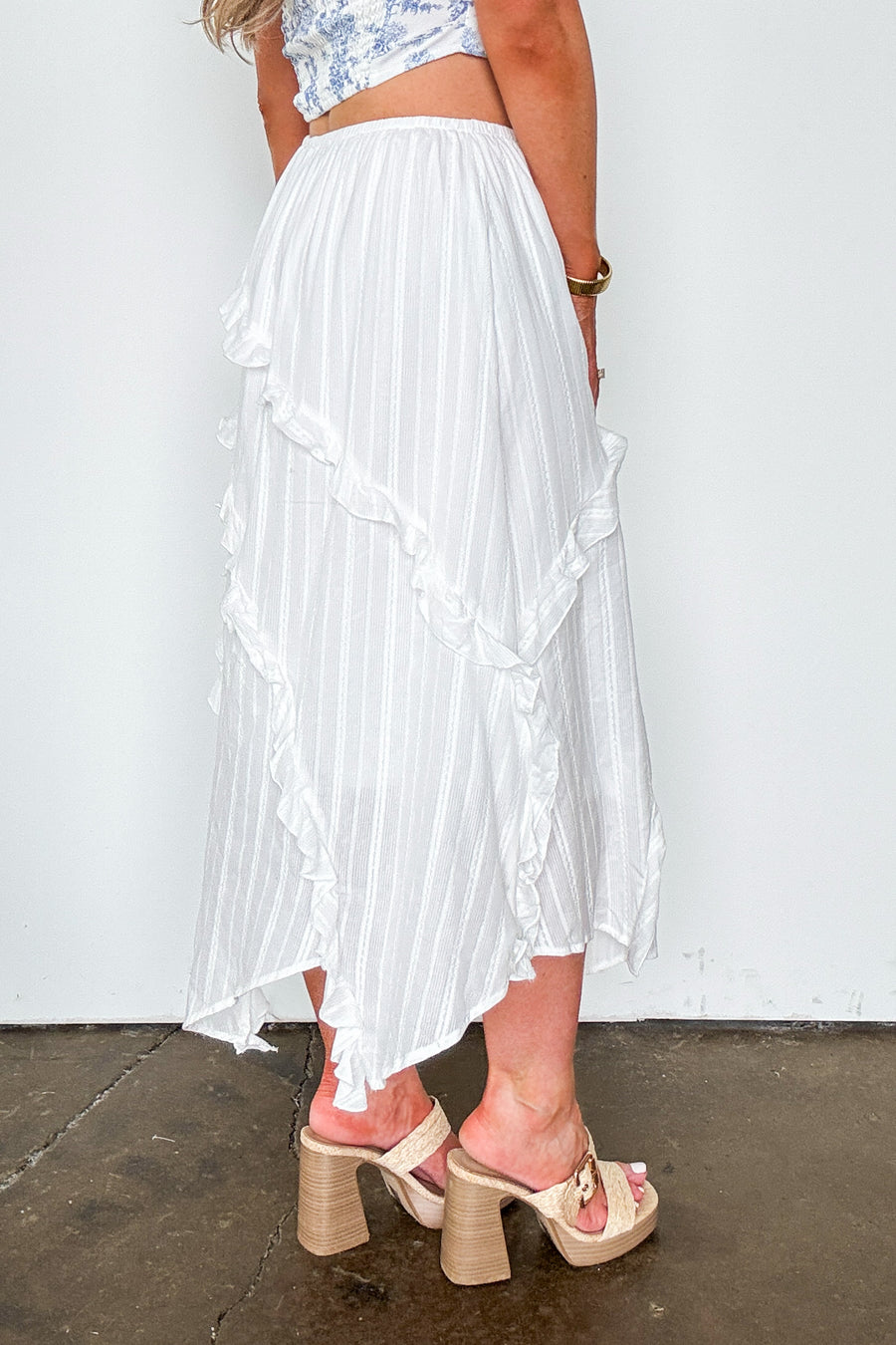 Whisper Tier Maxi Skirt - Madison and Mallory