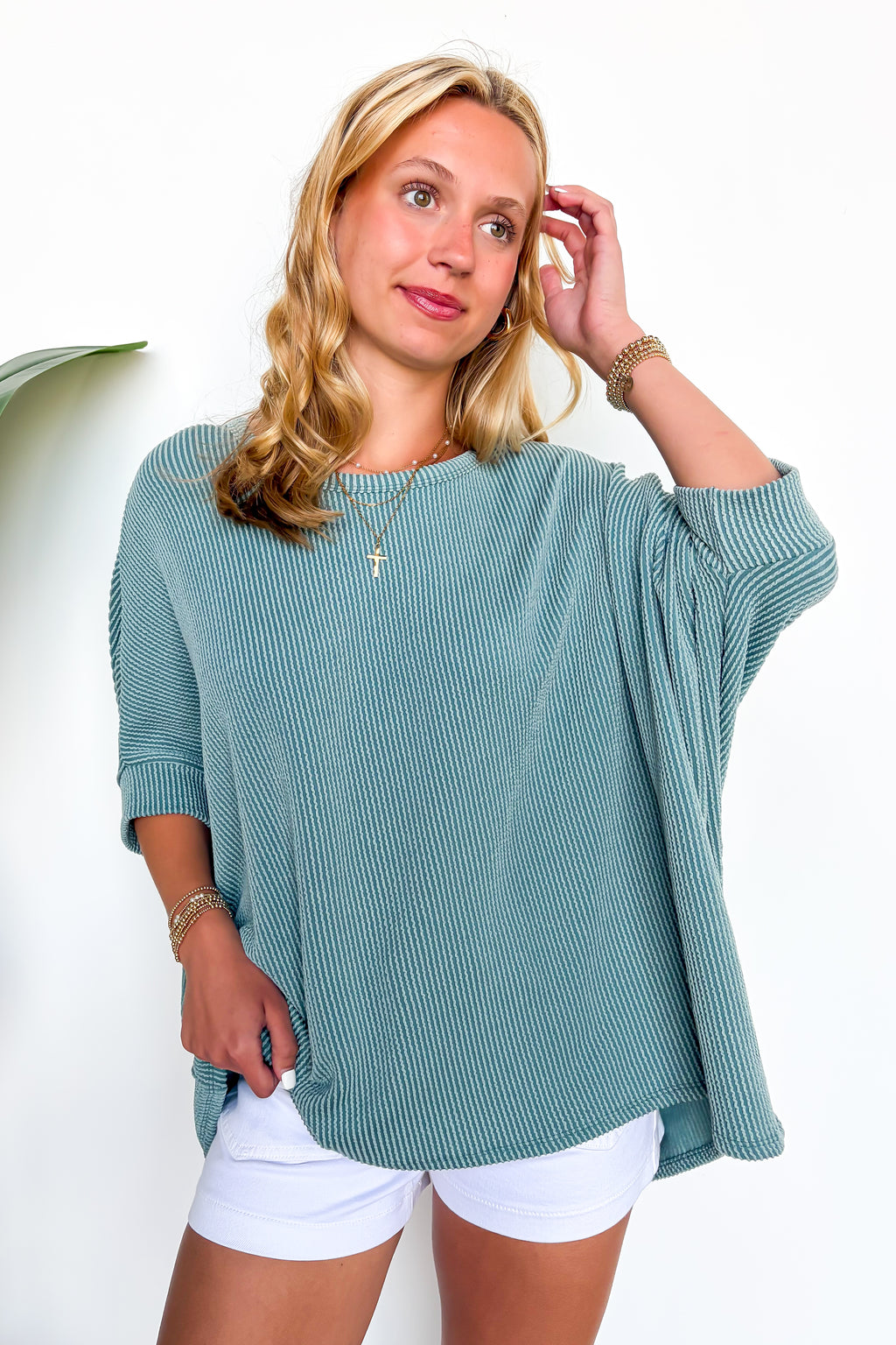 Soft Motion Rib Knit Top - BACK IN STOCK