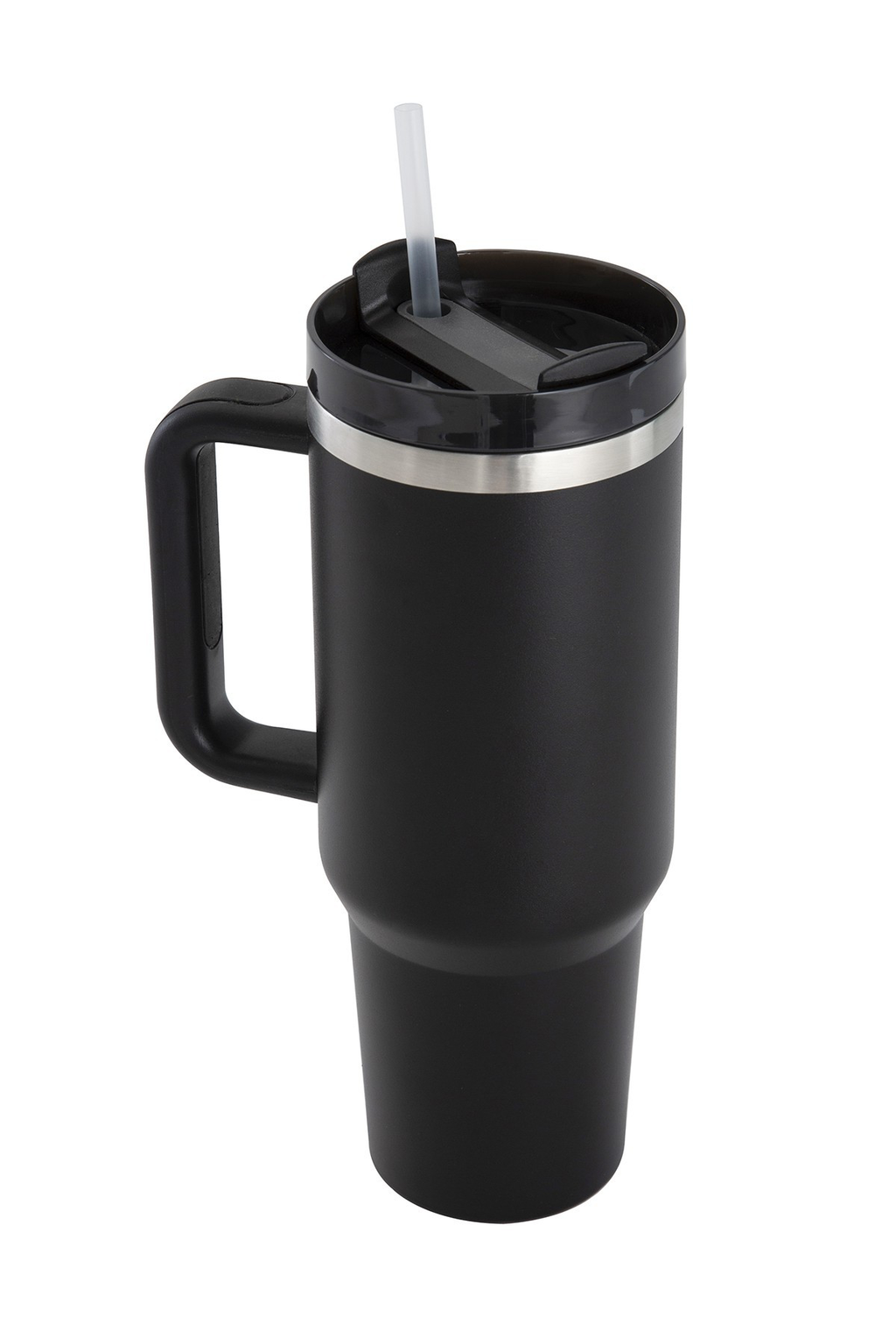 Black / 40oz. All Day Hydrate 40oz Vacuum-Sealed Insulated Grip Tumbler - FINAL SALE - Madison and Mallory