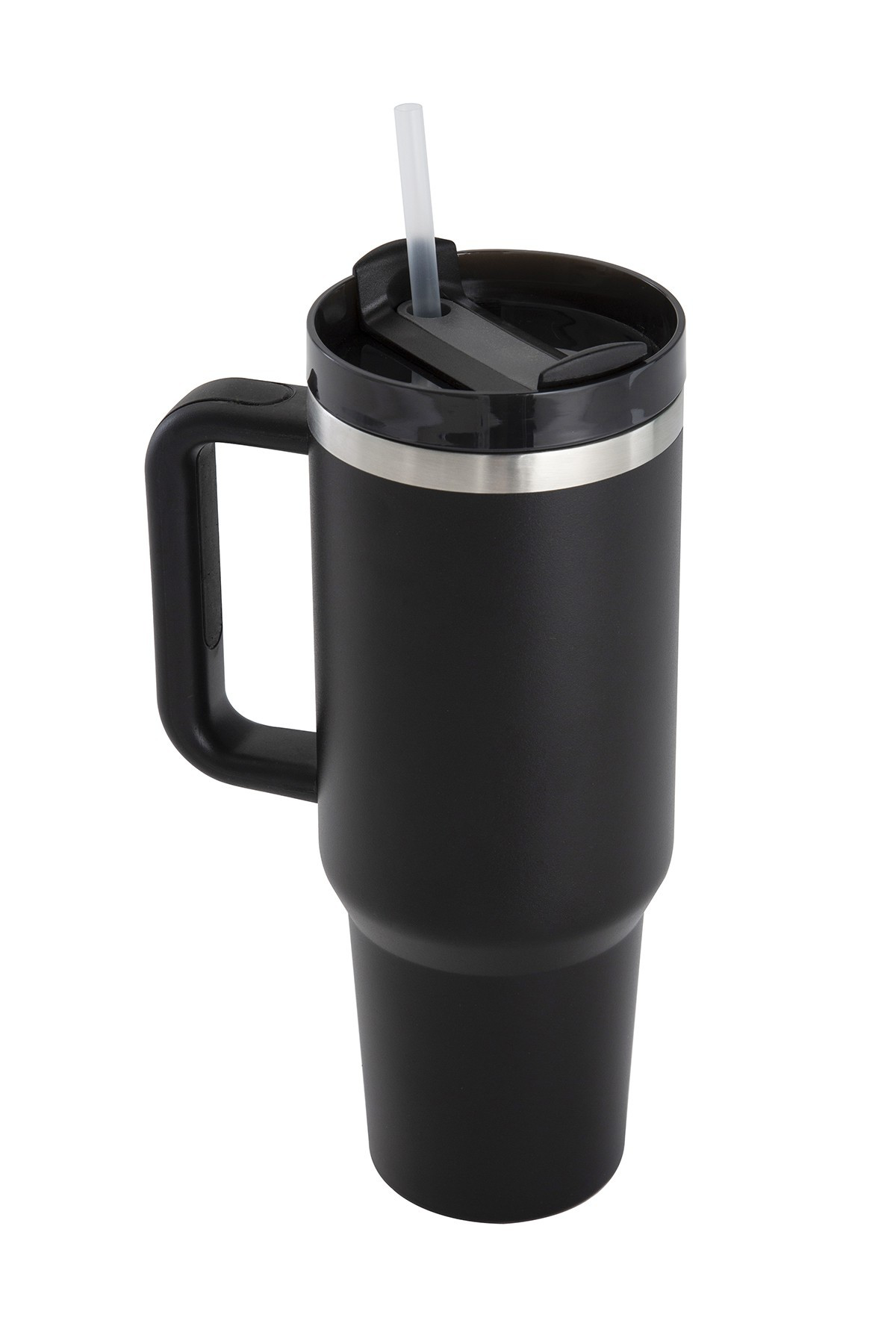 Black / 40oz. All Day Hydrate 40oz Vacuum-Sealed Insulated Grip Tumbler - FINAL SALE - Madison and Mallory