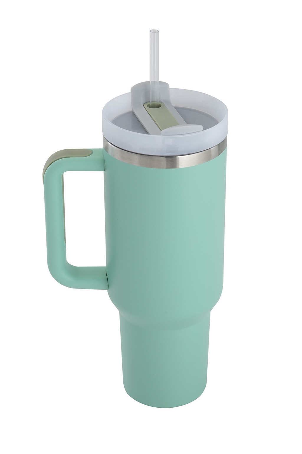 Turquoise / 40oz. All Day Hydrate 40oz Vacuum-Sealed Insulated Grip Tumbler - FINAL SALE - Madison and Mallory