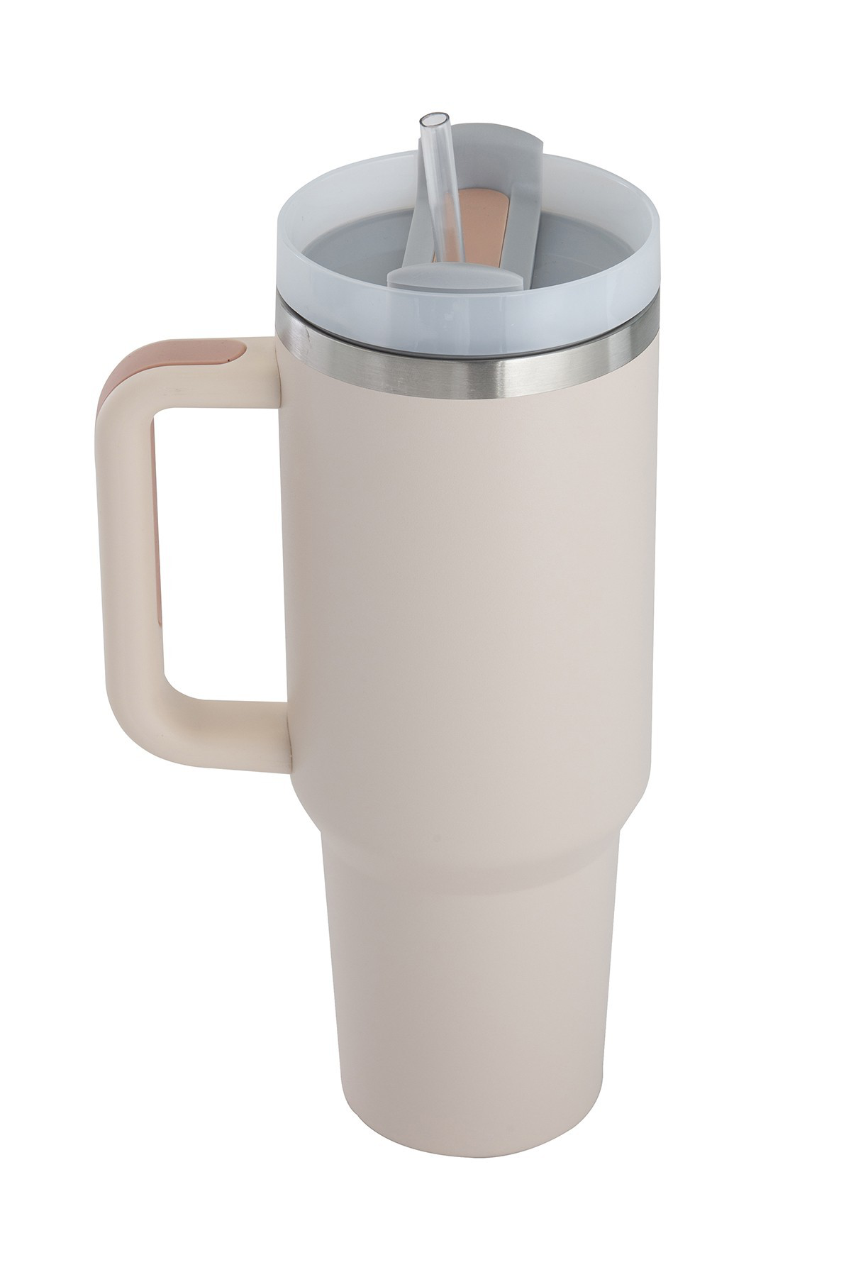 Light Pink / 40oz. All Day Hydrate 40oz Vacuum-Sealed Insulated Grip Tumbler - FINAL SALE - Madison and Mallory