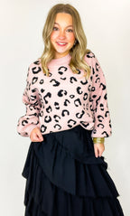 Prowl Pattern Animal Print Knit Sweater - FINAL SALE - Madison and Mallory