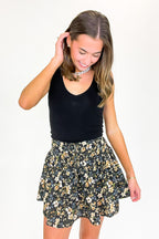 Petal Laced Smocked Skort - FINAL SALE - Madison and Mallory