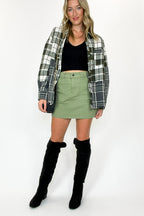 Laylin High Rise Cargo Skirt - FINAL SALE - Madison and Mallory