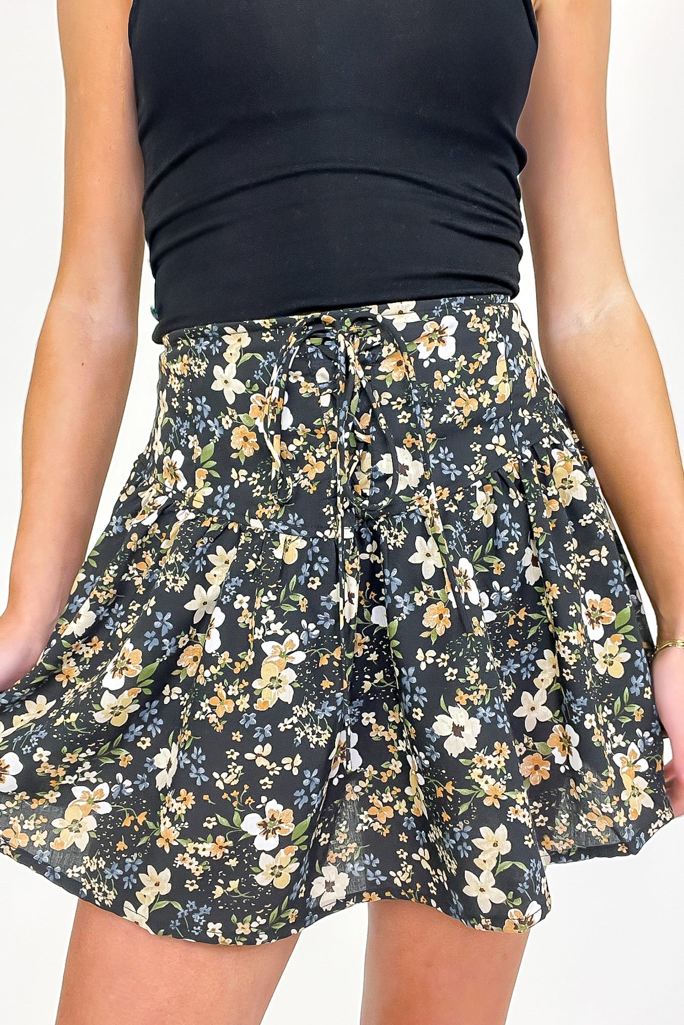 Petal Laced Smocked Skort - FINAL SALE - Madison and Mallory