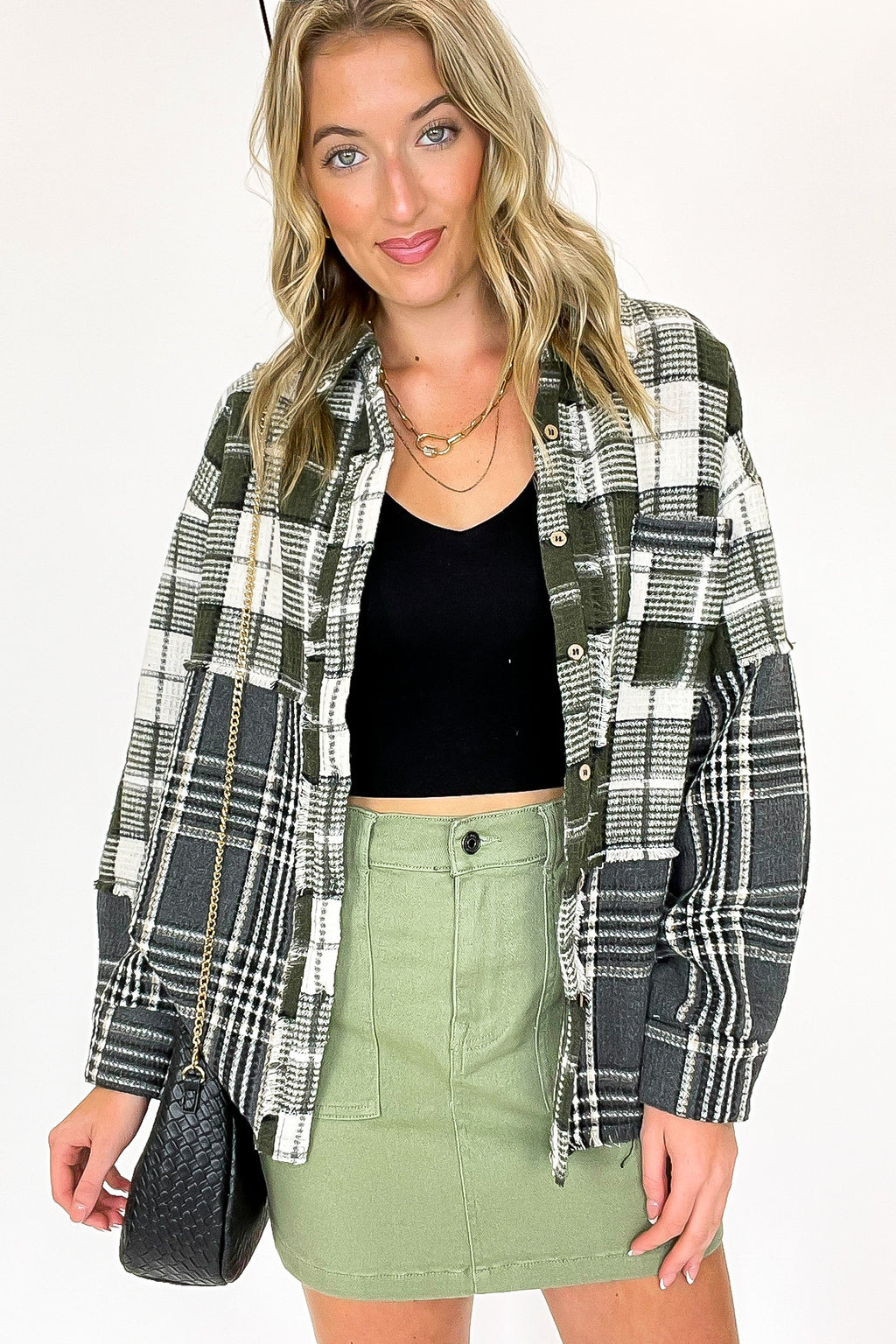 Laylin High Rise Cargo Skirt - FINAL SALE - Madison and Mallory