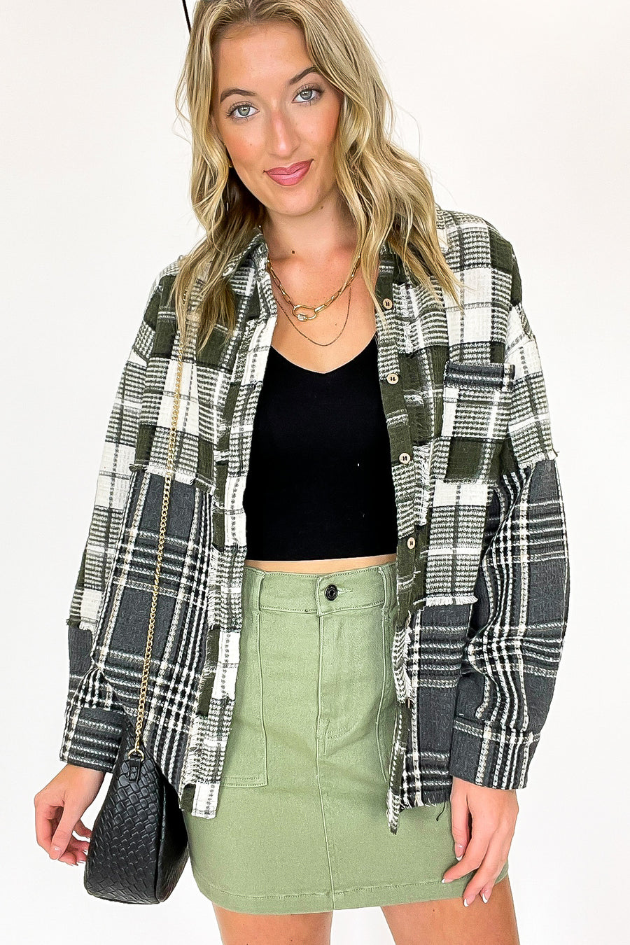 Laylin High Rise Cargo Skirt - FINAL SALE - Madison and Mallory