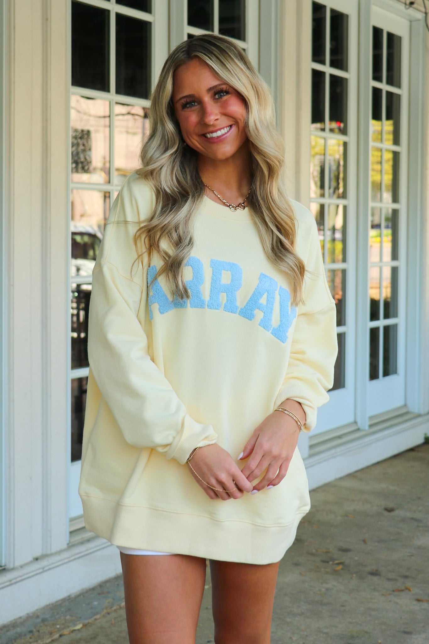 ARRAY Graphic Knit Pullover - Madison and Mallory