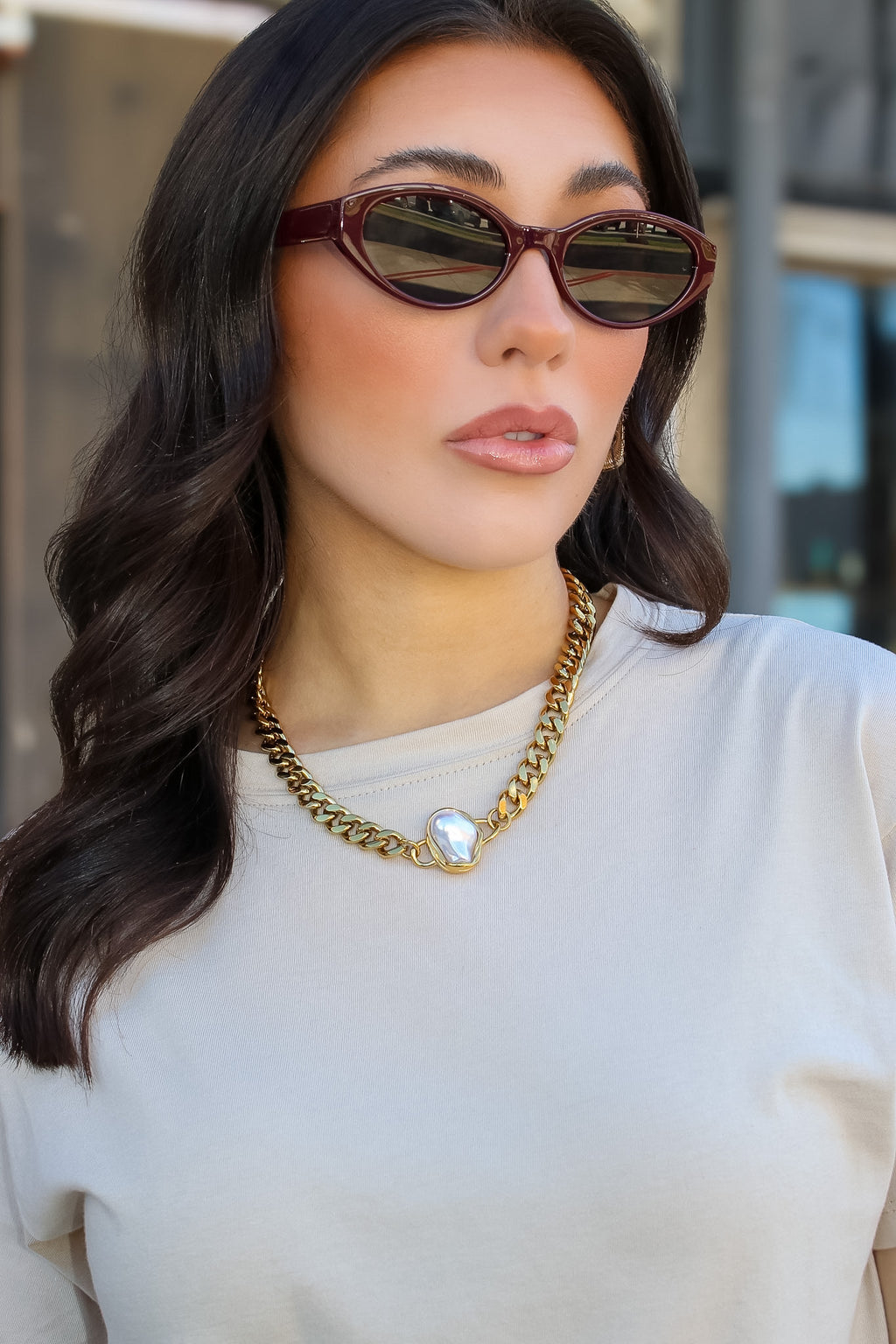 Abbey Pearl Necklace