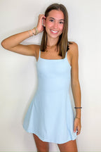 Active Ease A-line Mini Active Romper Dress - FINAL SALE - Madison and Mallory