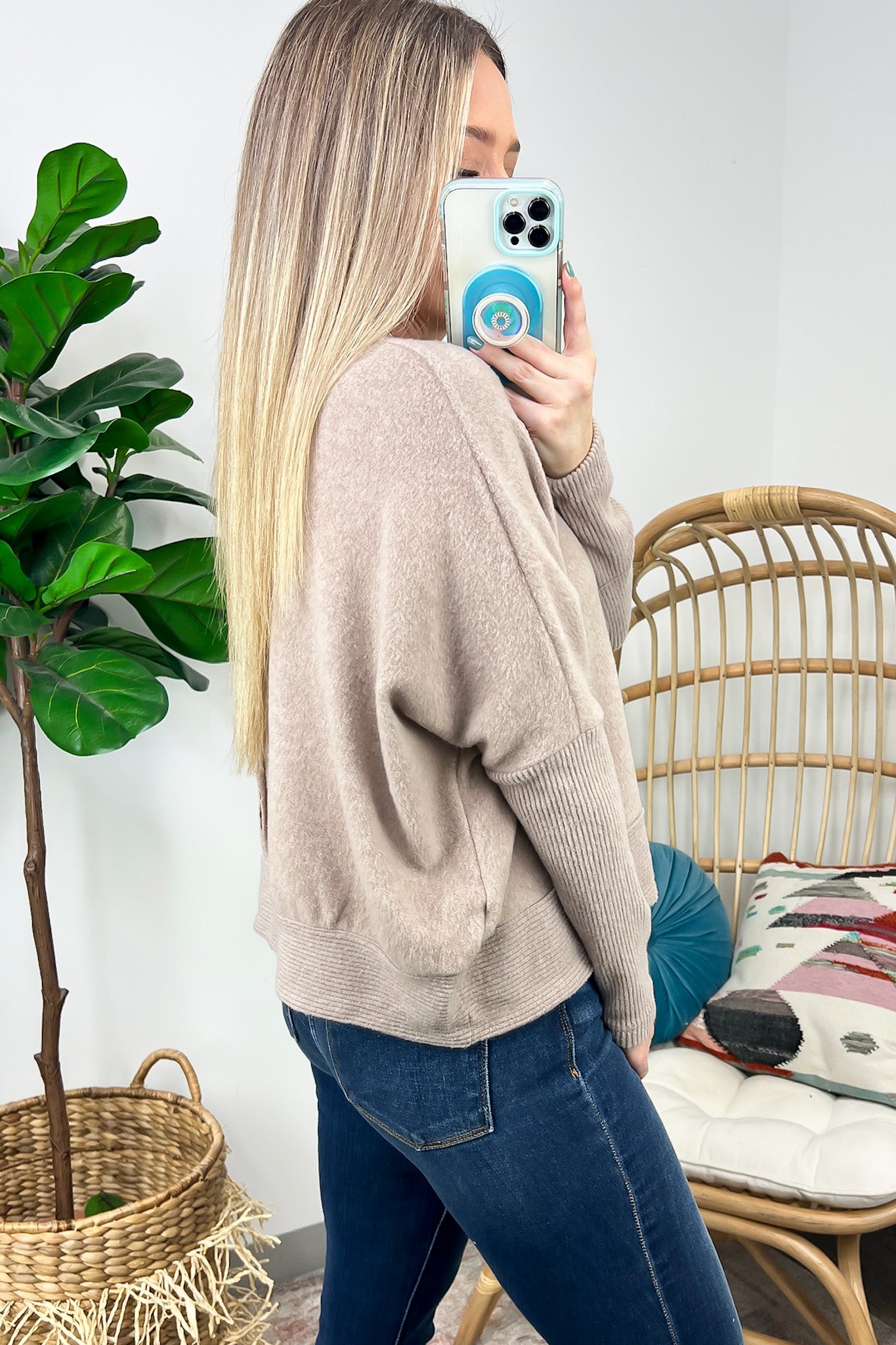  Adelaida Soft Knit Dolman Sleeve Sweater - BACK IN STOCK - Madison and Mallory