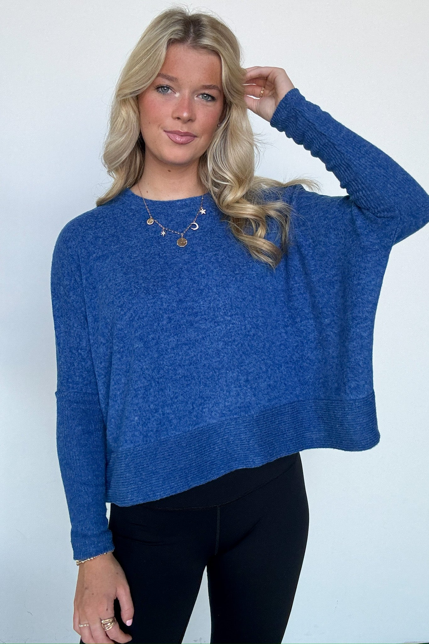  Adelaida Soft Knit Dolman Sleeve Sweater - BACK IN STOCK - Madison and Mallory