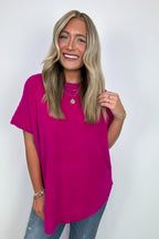  Admired Poise Mock Neck Knit Top - FINAL SALE - Madison and Mallory