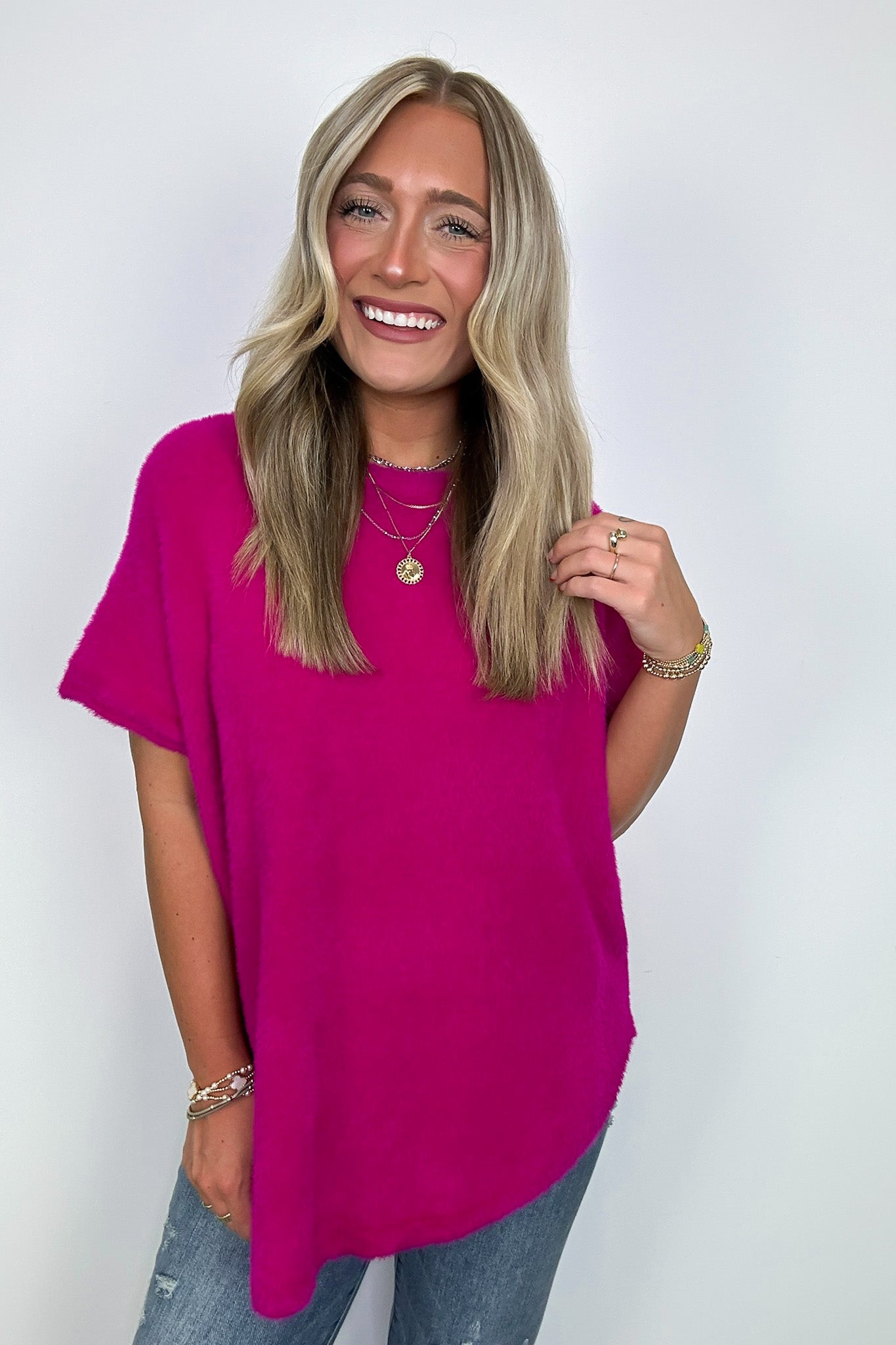  Admired Poise Mock Neck Knit Top - FINAL SALE - Madison and Mallory