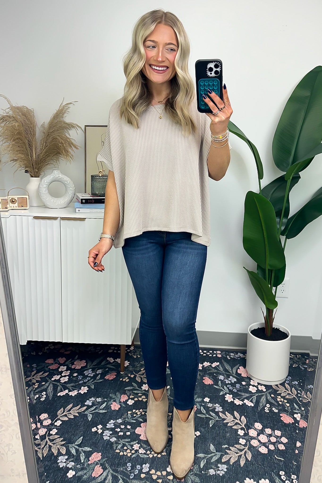 Adriano Rib Knit Twist Sleeve Top - FINAL SALE · Madison +