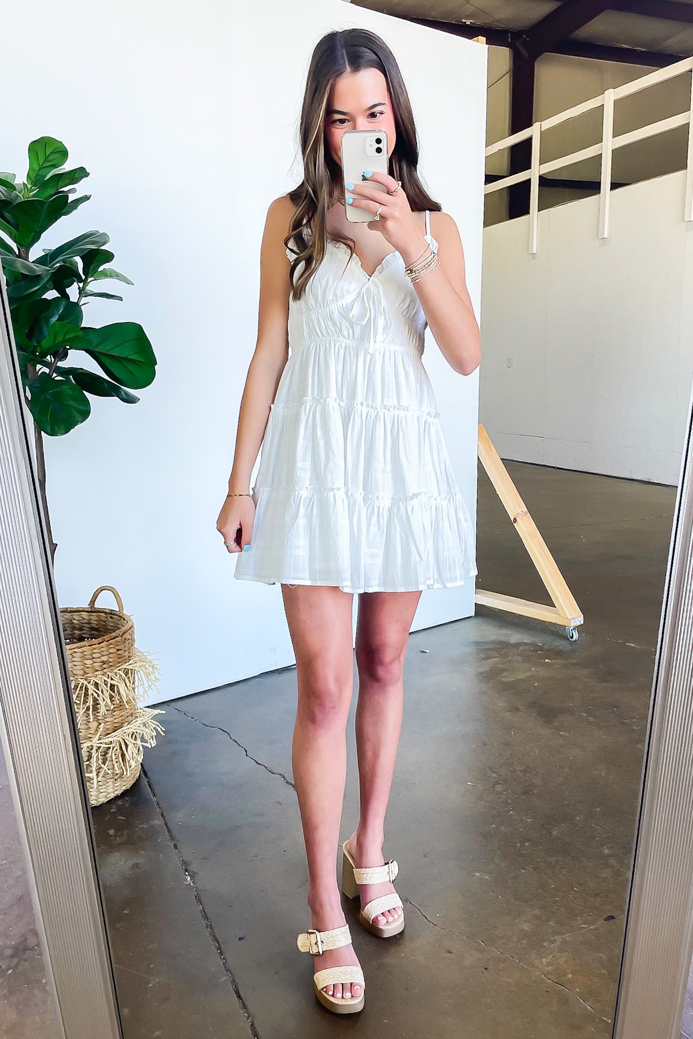 Adrienne Tiered Ruffle Dress - Madison and Mallory