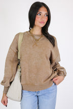 Afterglow Washed Fleece Pullover
