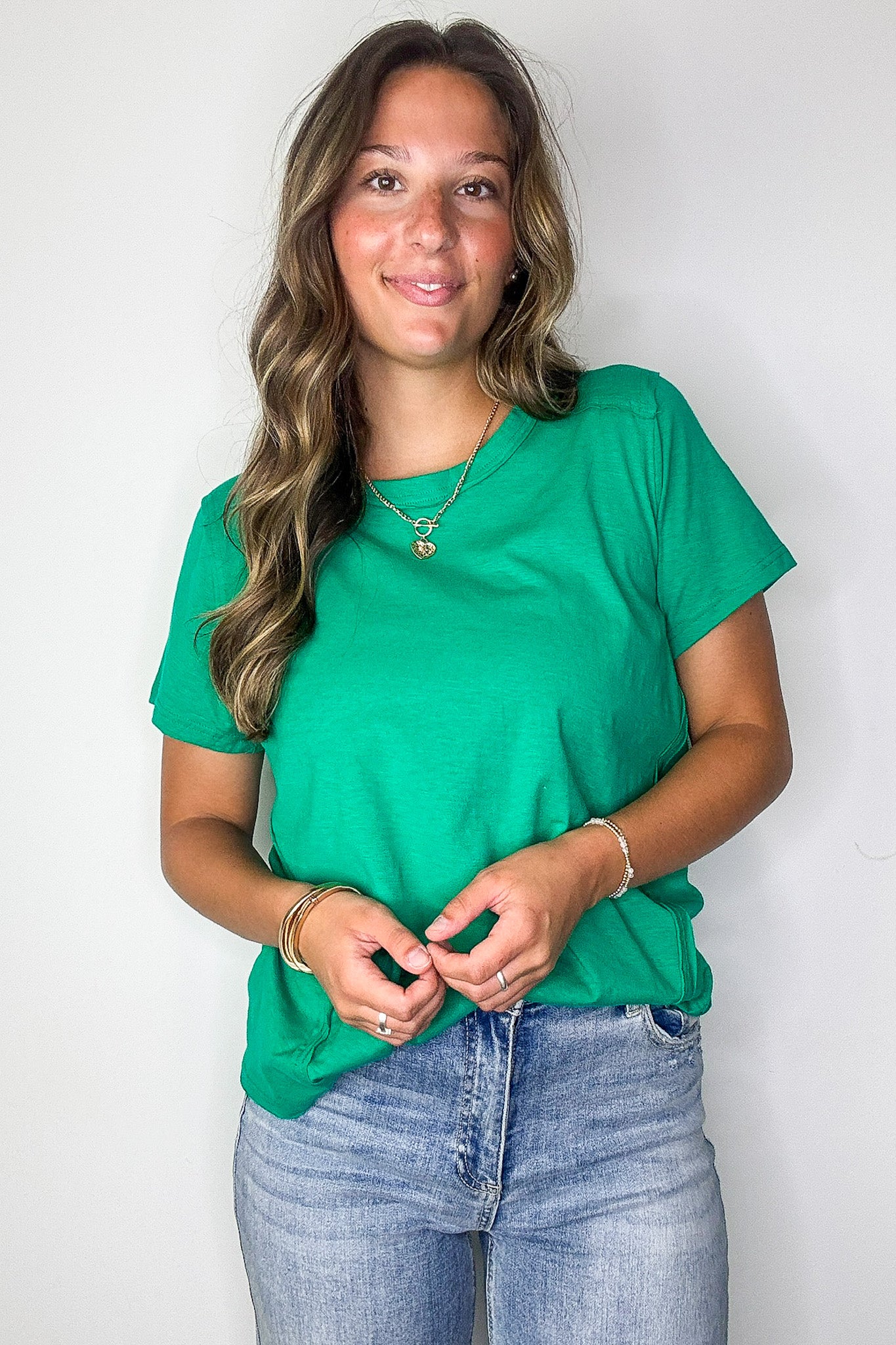 Airlight Cotton Relaxed Tee - Madison and Mallory