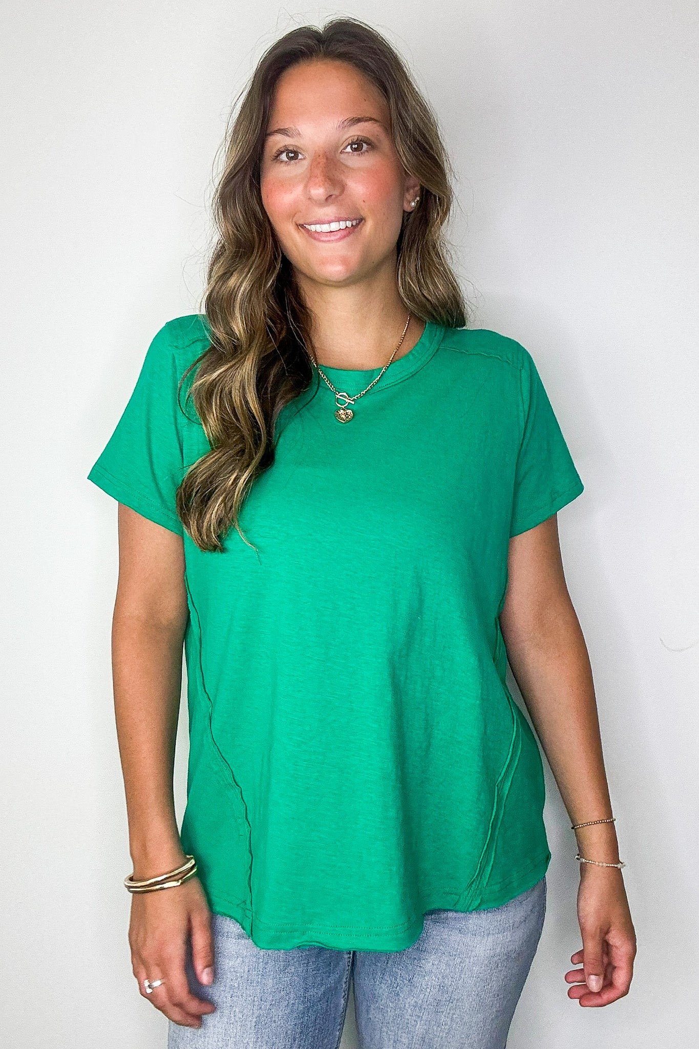 Airlight Cotton Relaxed Tee - Madison and Mallory