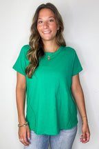 Airlight Cotton Relaxed Tee - BACK IN STOCK - Madison and Mallory