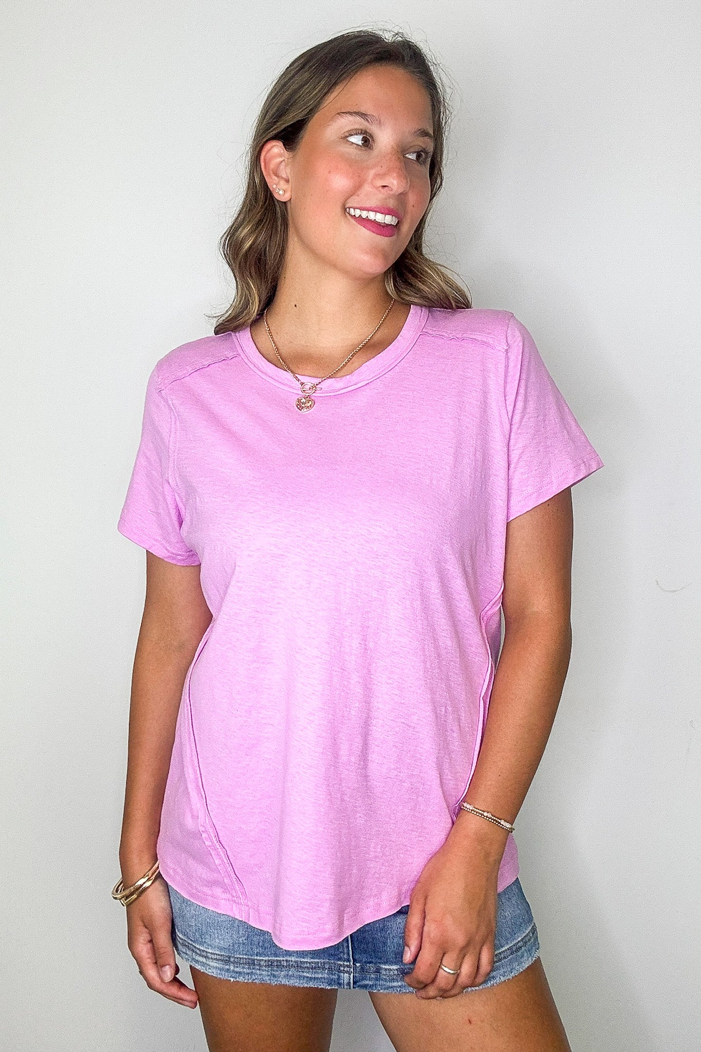 Airlight Cotton Relaxed Tee - Madison and Mallory
