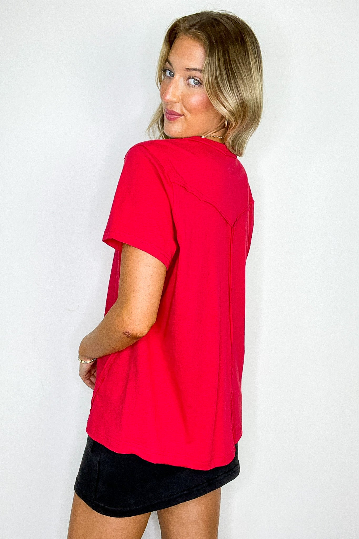 Airlight Cotton Relaxed Tee - Madison and Mallory