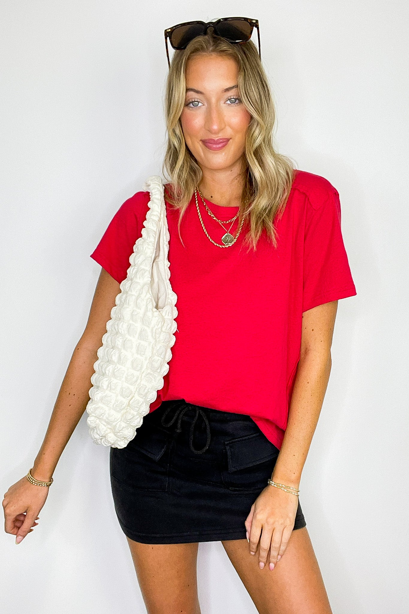 Airlight Cotton Relaxed Tee - Madison and Mallory