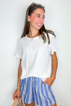 Airlight Cotton Relaxed Tee - BACK IN STOCK - Madison and Mallory