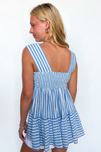 Airy Horizon Striped Tank Top - Madison and Mallory