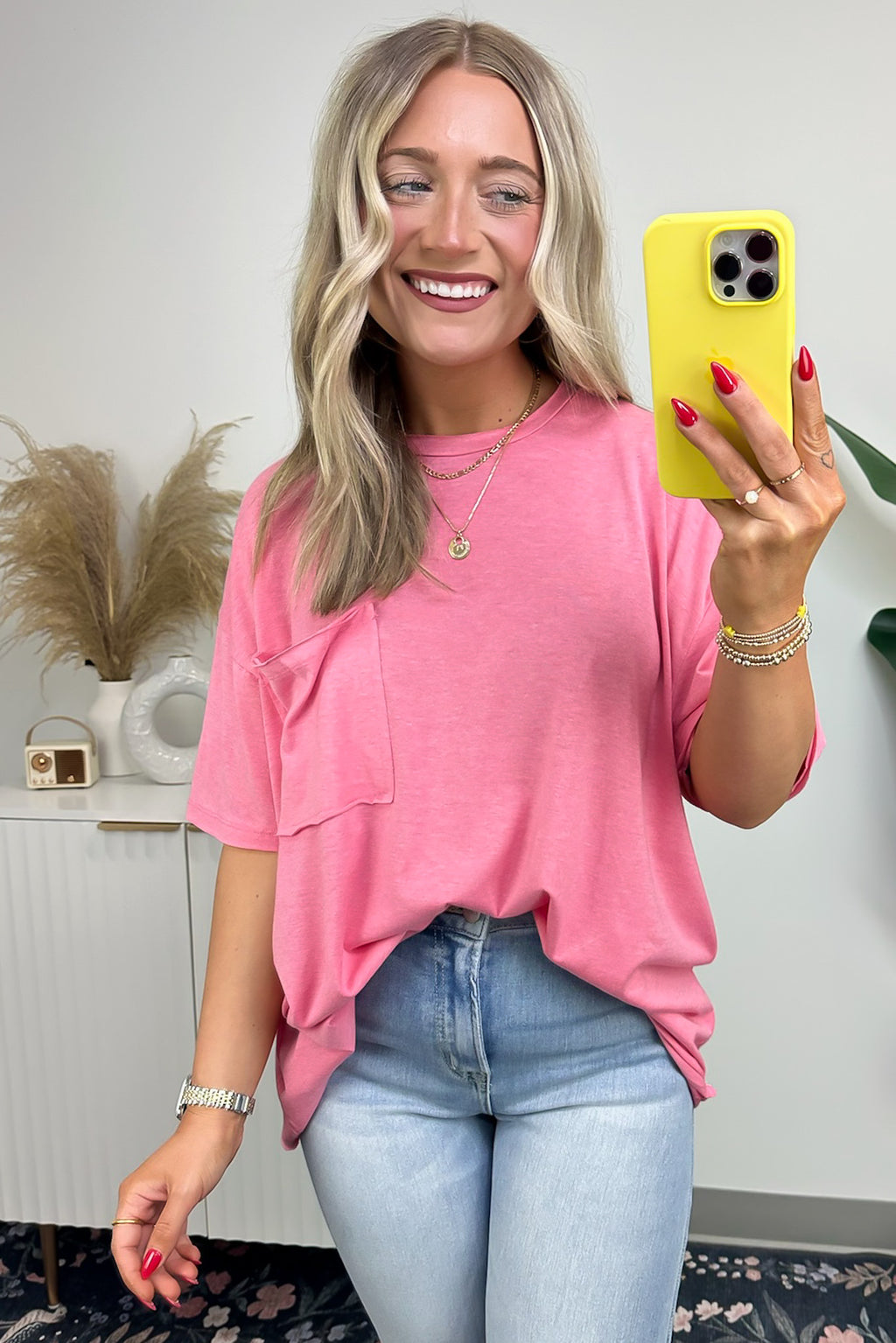  Ajay Oversized Pocket Top - BACK IN STOCK - Madison and Mallory