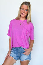 Ajay Oversized Pocket Top - BACK IN STOCK - Madison and Mallory