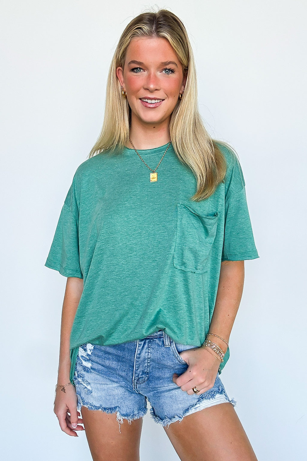 Ajay Oversized Pocket Top - BACK IN STOCK - Madison and Mallory