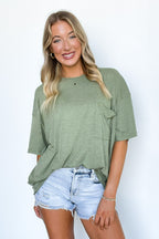 Ajay Oversized Pocket Top - BACK IN STOCK - Madison and Mallory