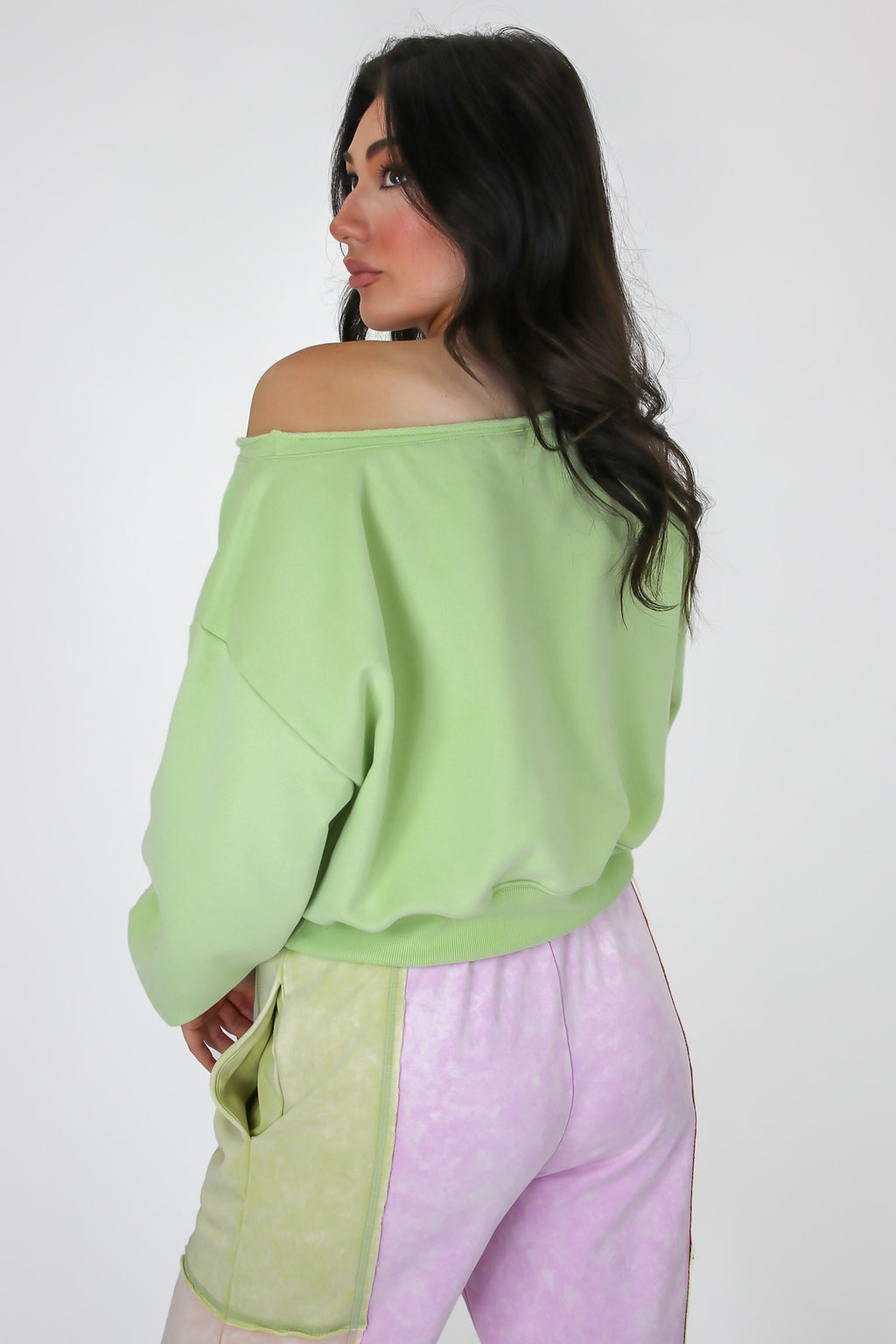 Alina Off Shoulder Sweatshirt
