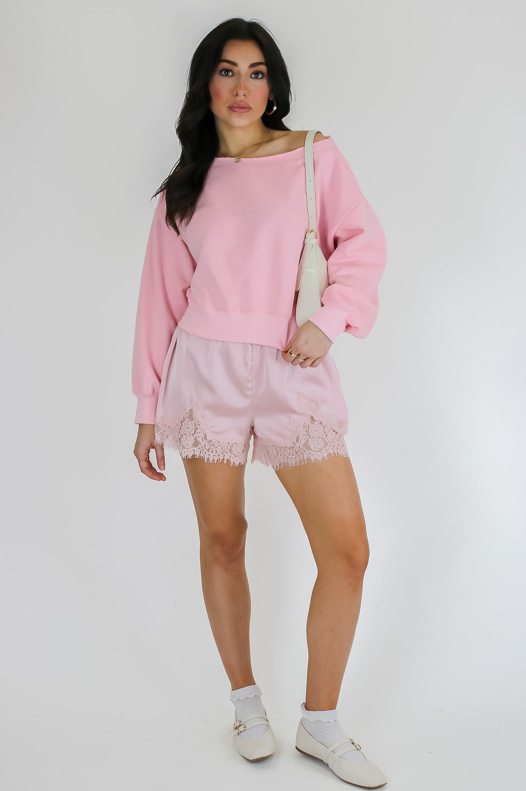 Alina Off Shoulder Sweatshirt