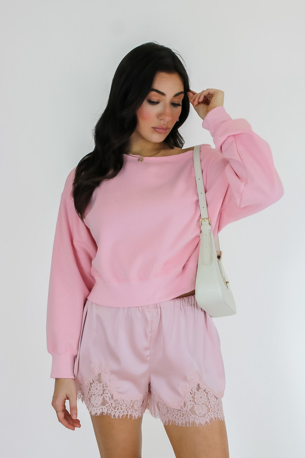 Alina Off Shoulder Sweatshirt