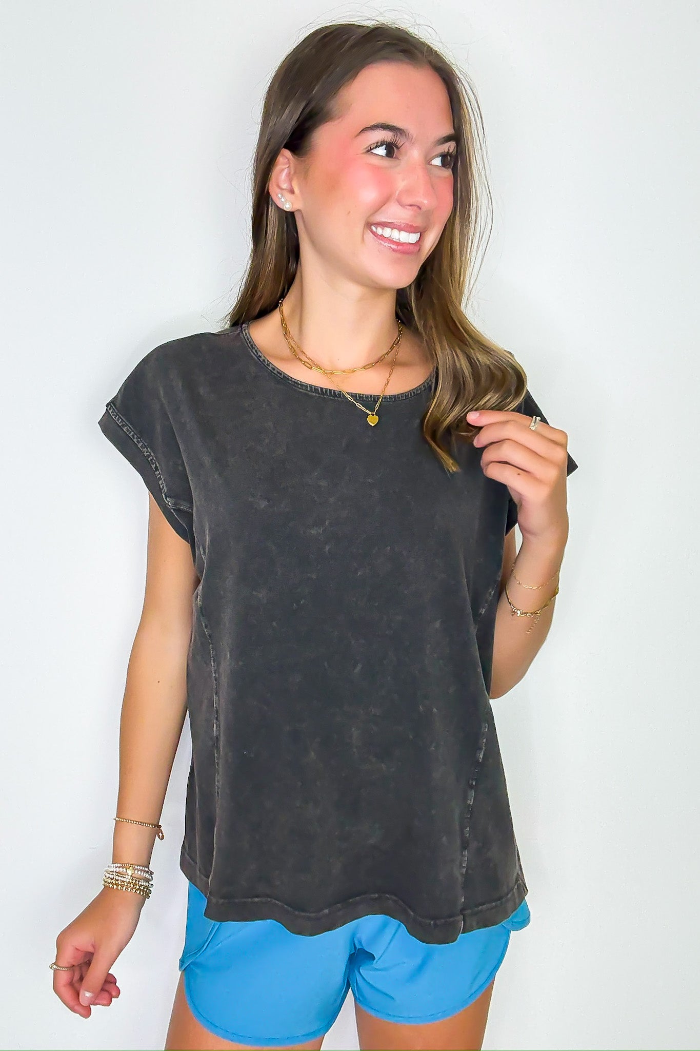 All Day Ease Relaxed Fit Top - Madison and Mallory