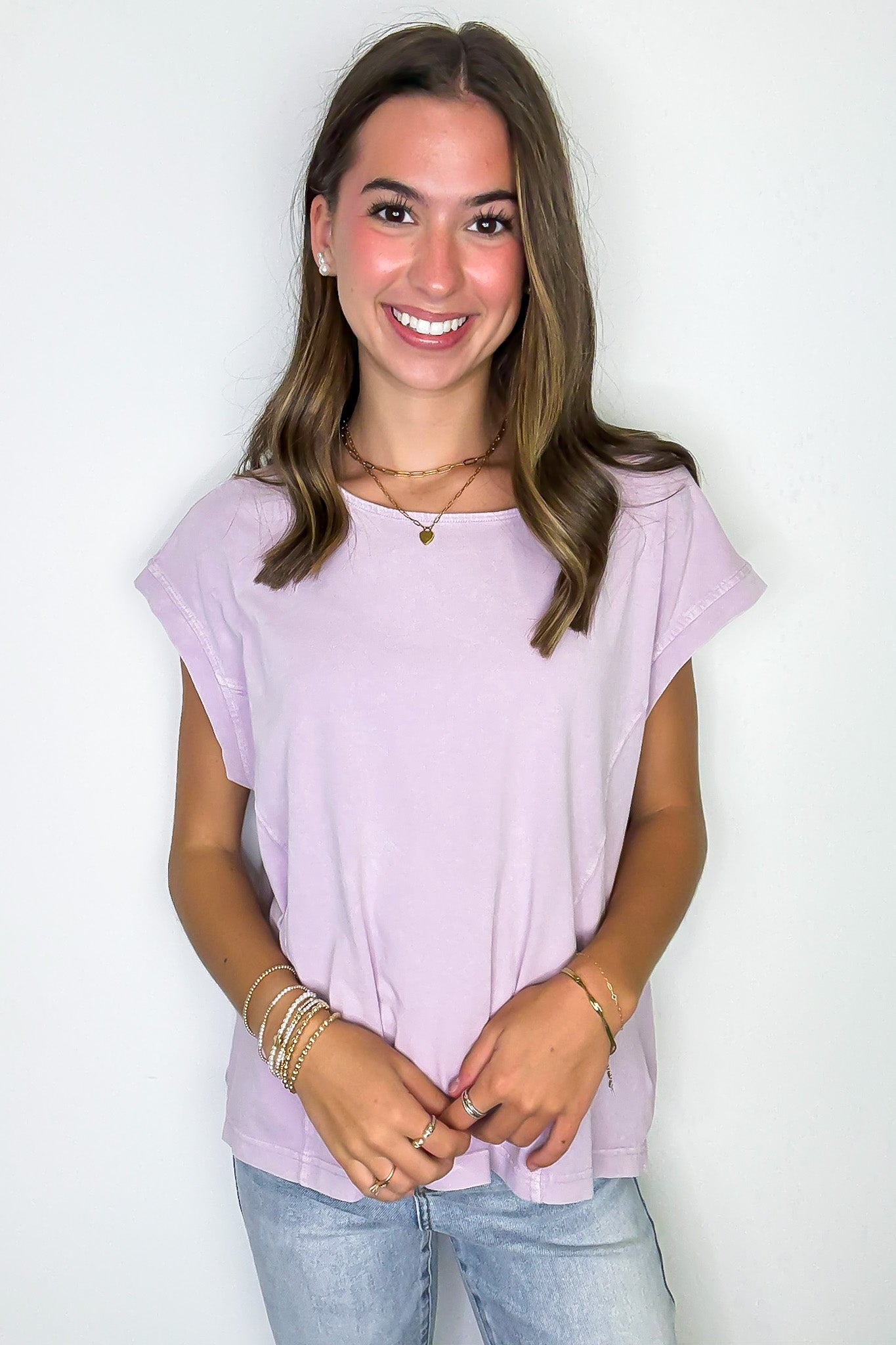 All Day Ease Relaxed Fit Top - Madison and Mallory