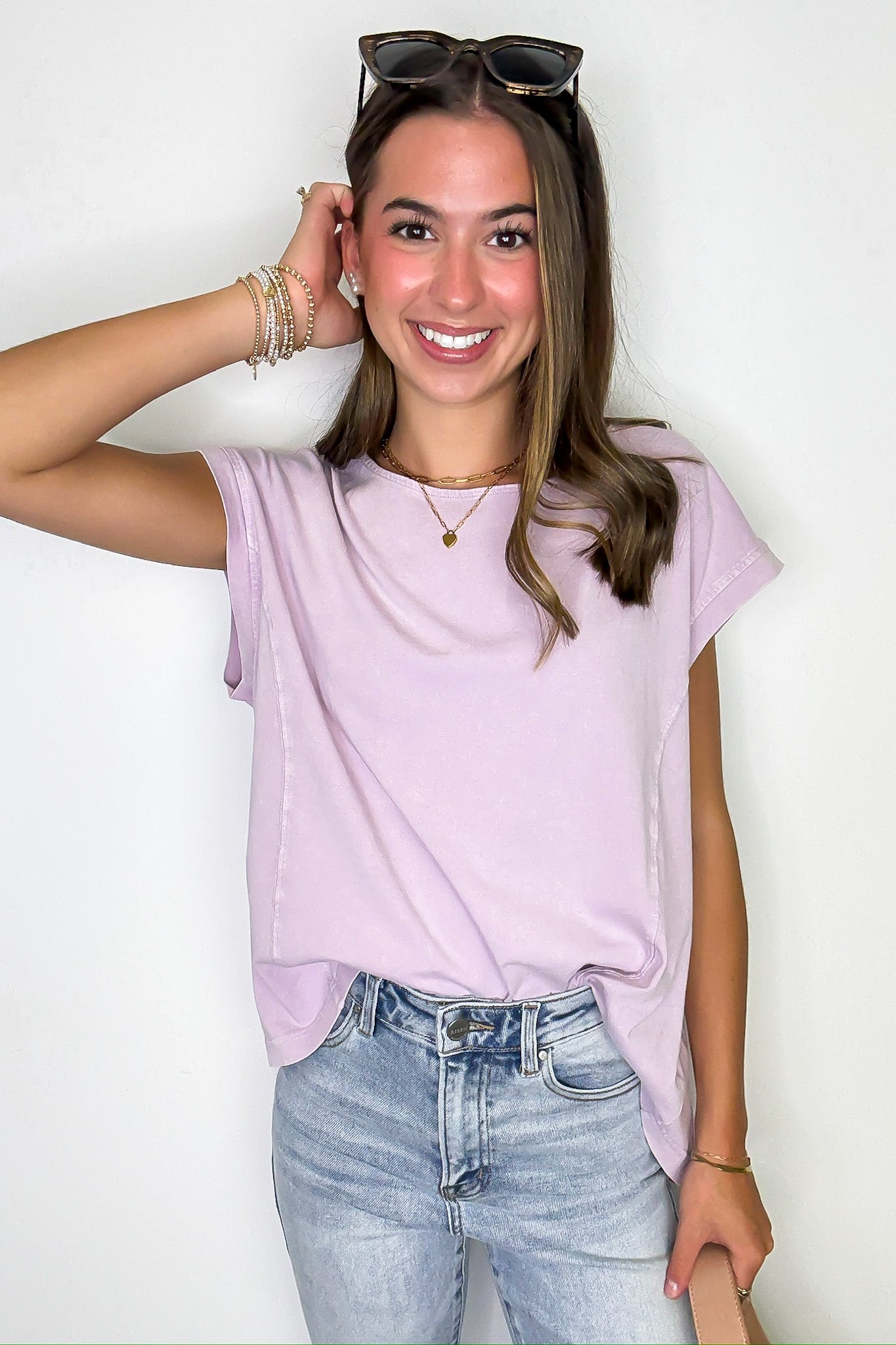 All Day Ease Relaxed Fit Top - Madison and Mallory