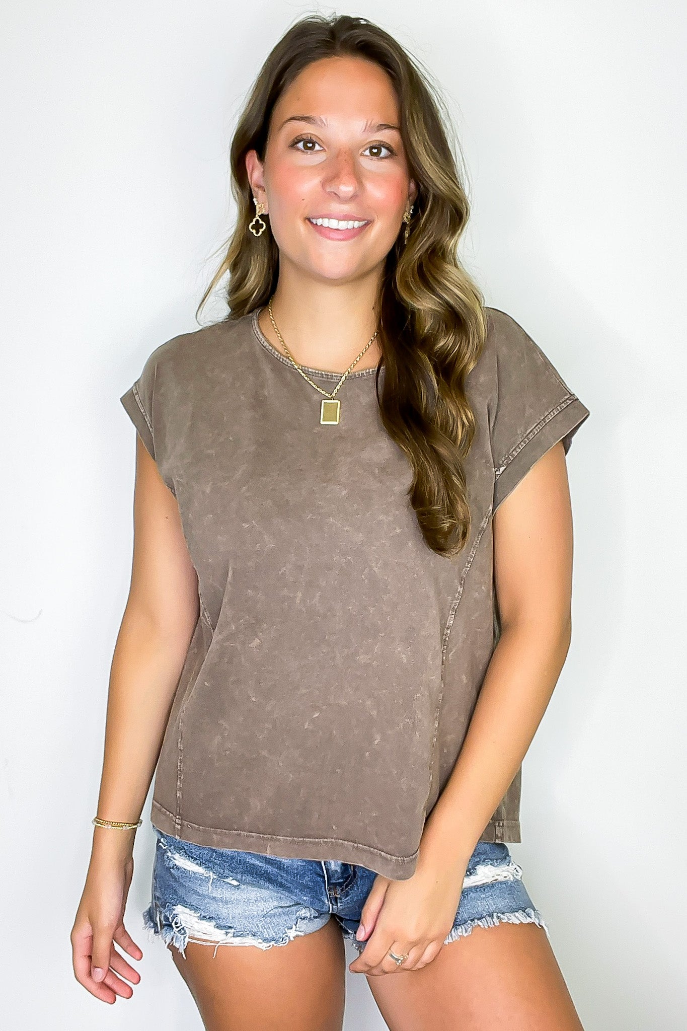 All Day Ease Relaxed Fit Top - Madison and Mallory