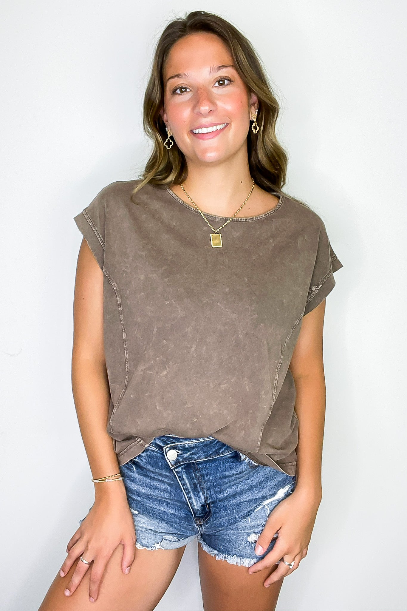 All Day Ease Relaxed Fit Top - Madison and Mallory