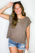 All Day Ease Relaxed Fit Top - Madison and Mallory