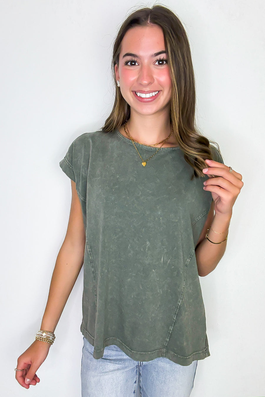 All Day Ease Relaxed Fit Top - Madison and Mallory