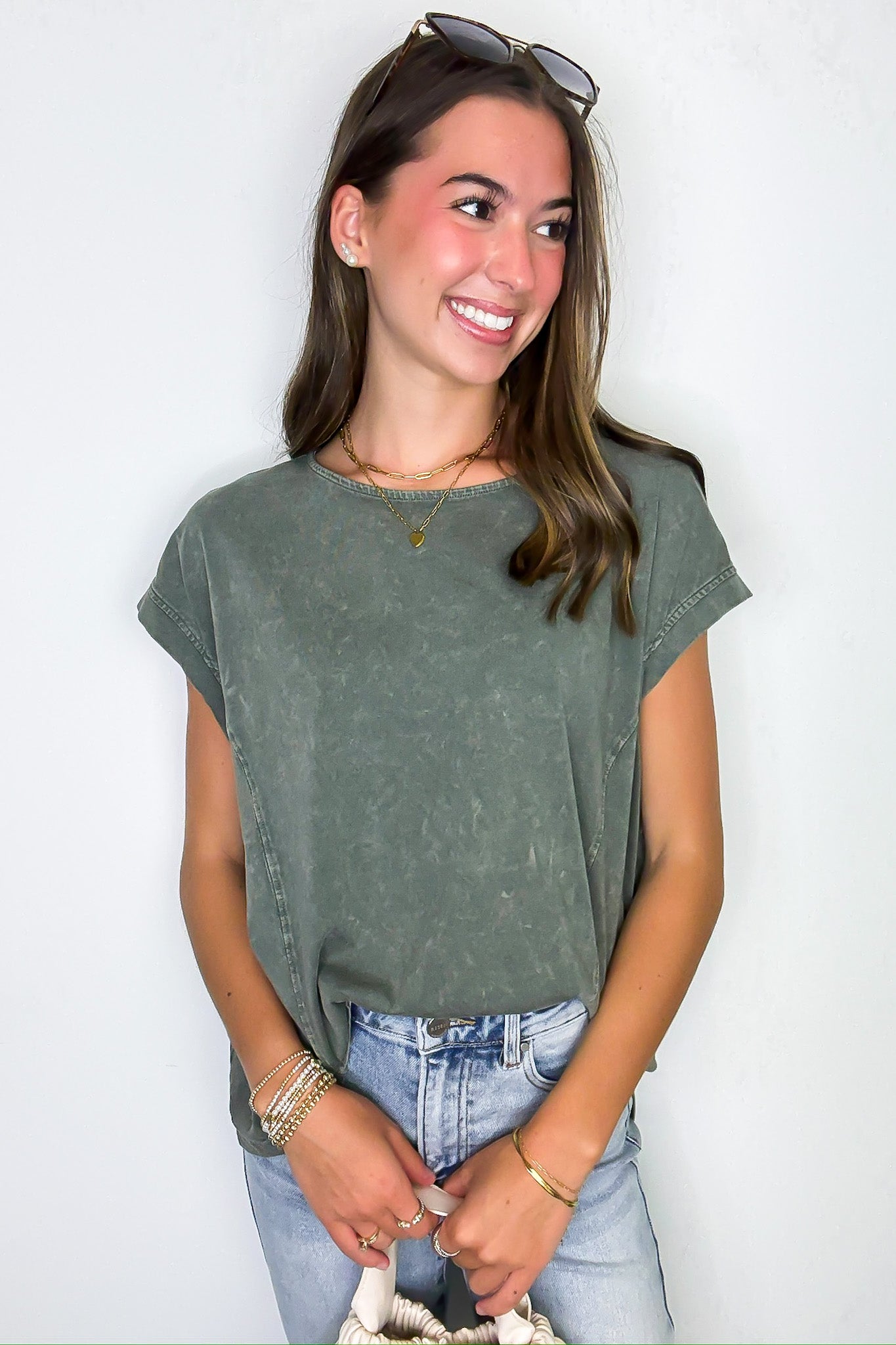 All Day Ease Relaxed Fit Top - Madison and Mallory