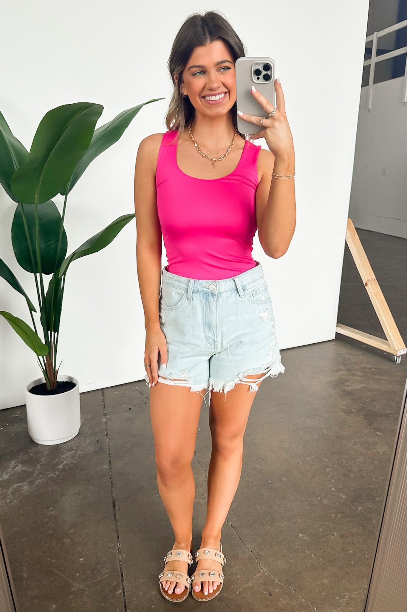  Alley Scoop Neck Tank Top - FINAL SALE - Madison and Mallory